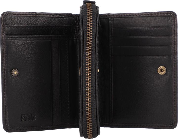 Immagine prodotto Burkely Portafoglio Norah naturale con protezione RFID in pelle 9 cm