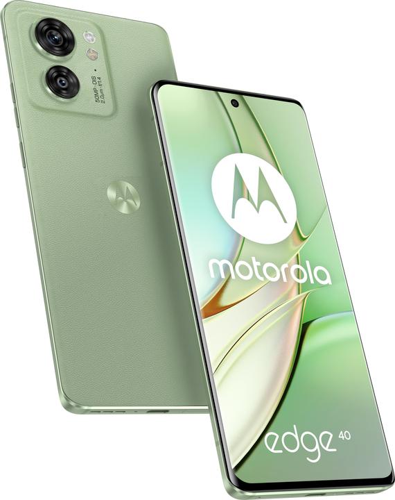 Motorola Edge 40 (256 GB, Nebula Green, 6.55", SIM + eSIM, 50 Mpx, 5G)