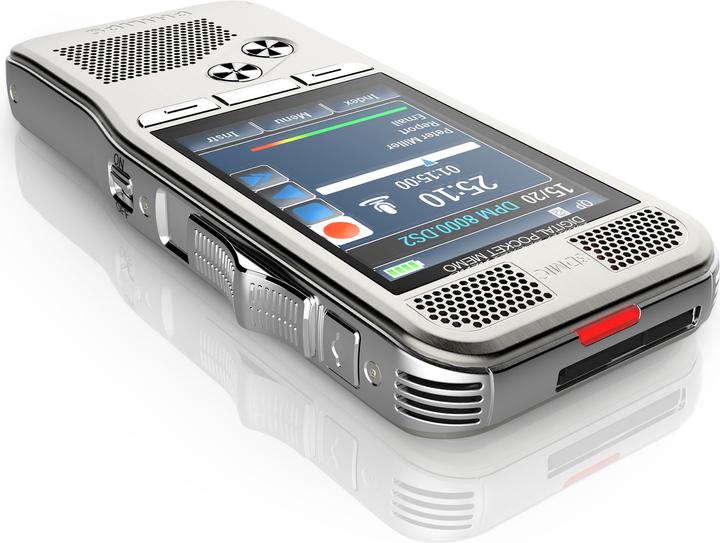 Produktbild Philips DPM8300 Pocket Memo Integrator (ohne Software, Schiebeschalter) (4 GB)