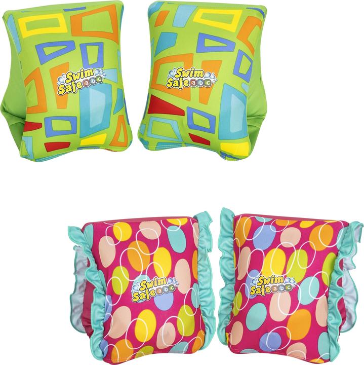 Image du produit Bestway Swim Safe ABC AquaStar Tissu Bracelet gonflable Floaties S/M, Swim armbands, Boy/Girl, Fabr
