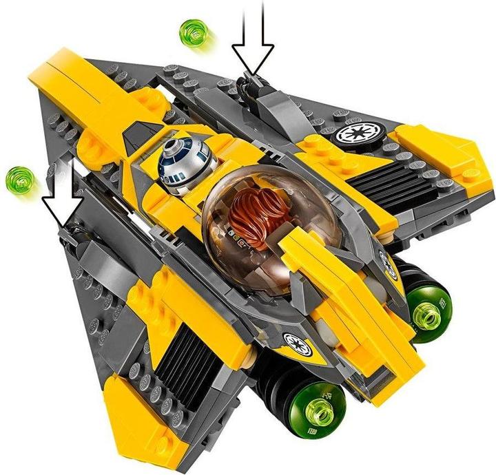 Produktbild LEGO Anakin's Jedi Starfighter (75214, LEGO Star Wars)