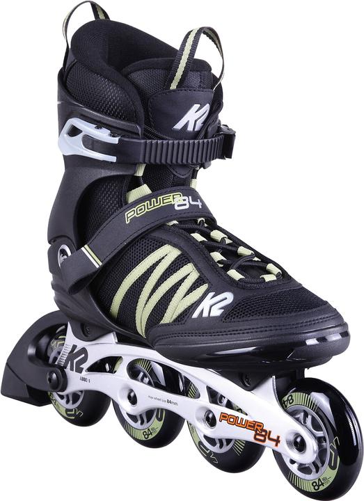 Produktbild K2 Inline Skates POWER 84 Für Herren Mit Softboot, Black - Sand, 30D0371 (42)