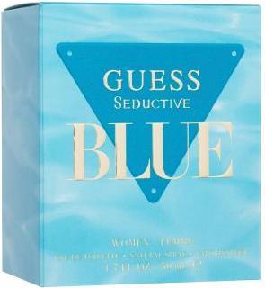 Actual product image Guess Gu Seductive Blue Eau de Toilette for Women 50ml (Eau de toilette, 50 ml)