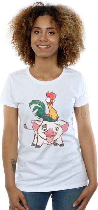 Immagine prodotto Disney Moana Hei Hei And Pua Maglietta Donna (XL)
