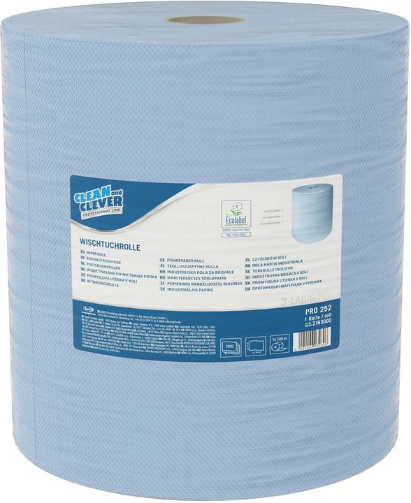 Clean and Clever Wischtuchrolle Maxi PRO 252 (1 x)