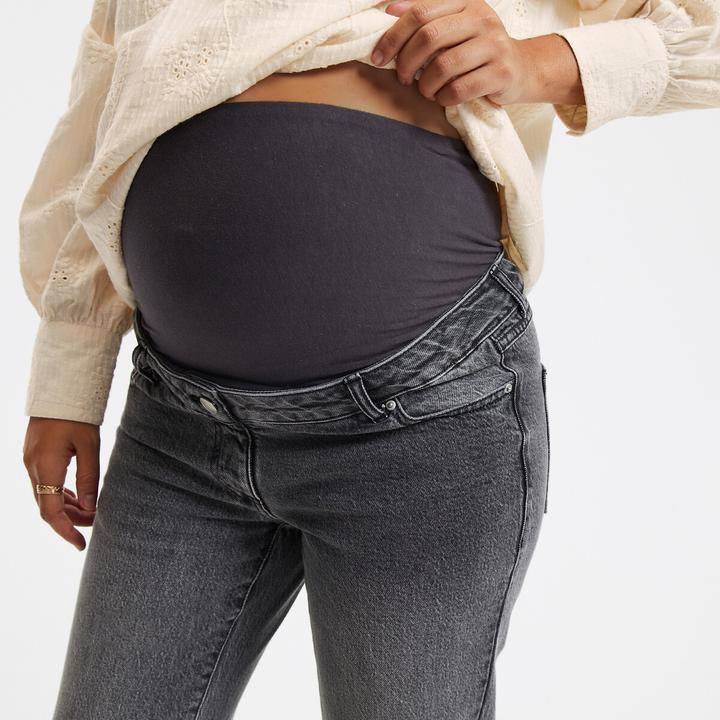 Image du produit La Redoute Collections Jeans de grossesse droit avec un empiècement extensible à la taille (26)