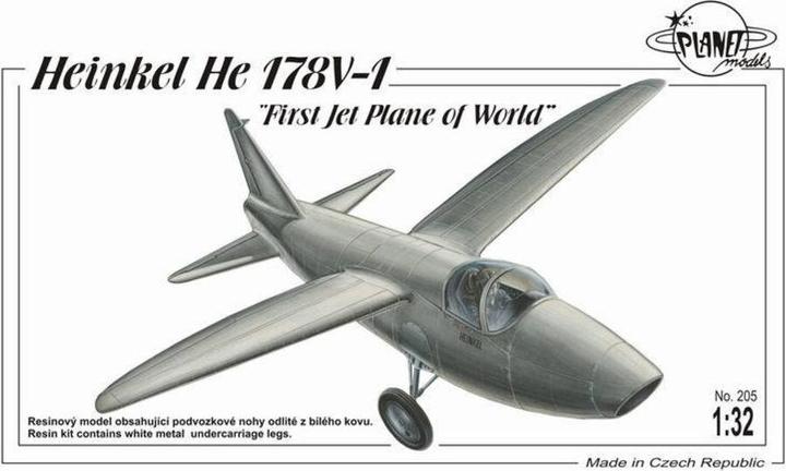 Image du produit Planet Models Heinkel He 178 Premier avion à réaction du monde