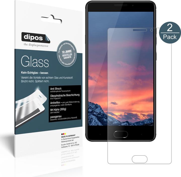 Image du produit Dipos Film de Protection d’écran Anti-Shock (2 pièce(s), Vernee Thor Plus)