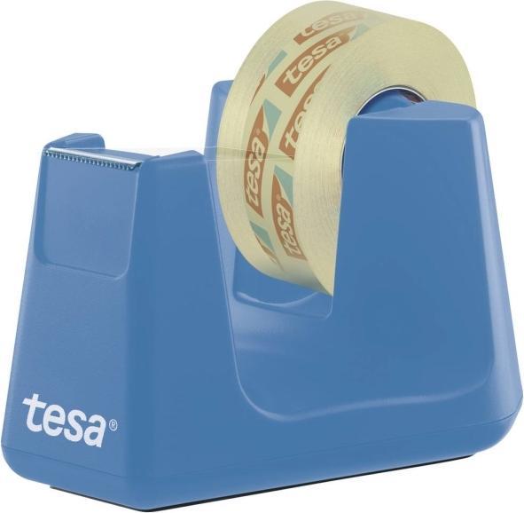 tesa Dérouleur de ruban adhésif EASY CUT SMART pour tables, avec technologie antidérapante, y compris 1
