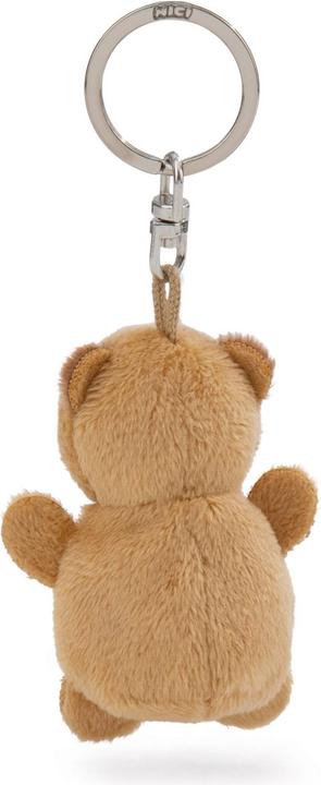 Actual product image Magni NICI Schlüsselanhänger Bär beige mit Kleeblatt 5cm