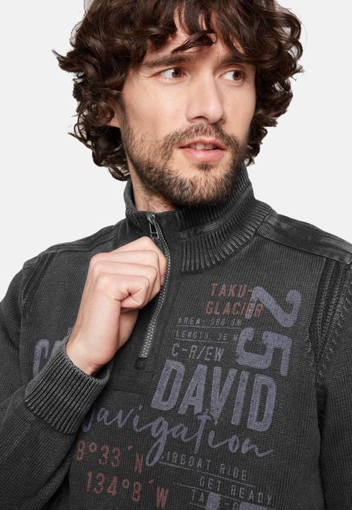 Produktbild Camp David Pullover Strickpullover Troyer (L)