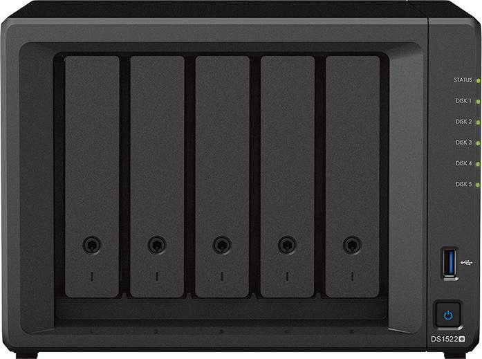 Immagine prodotto Synology DS1522+ 5 BAY 2,6 GHZ 8GB DDR4