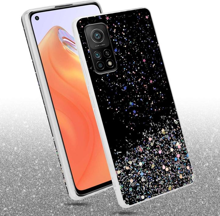 Image du produit Cadorabo Coque pour Xiaomi Mi 10T / Mi 10T PRO TPU funkelnder Glitter (Mi 10T Pro, Mi 10T)