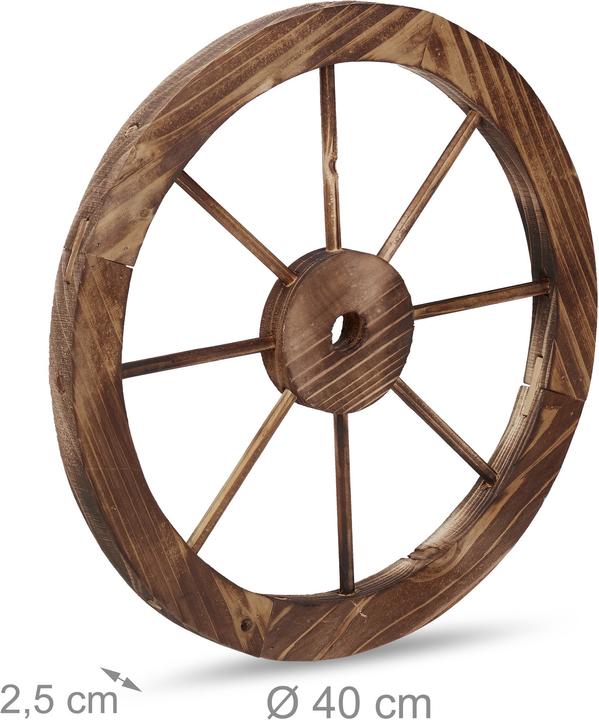 Immagine prodotto Relaxdays ruote-carro vintage