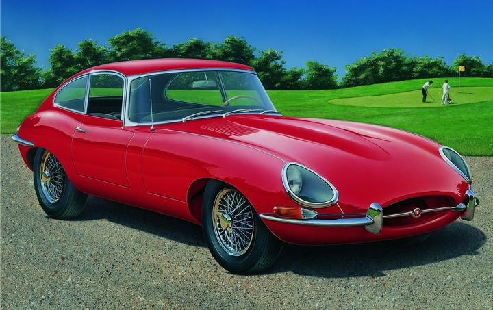 Actual product image Revell Jaguar E-Type