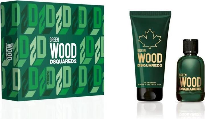 Actual product image Dsquared2 Dsquared² - Green Wood - EDT 100 ml + sprchovï¿½ gel 150 ml (Eau de toilette, 150 ml)