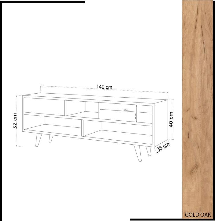 Image du produit Homitis Tamino (140 x 35 x 52 cm)