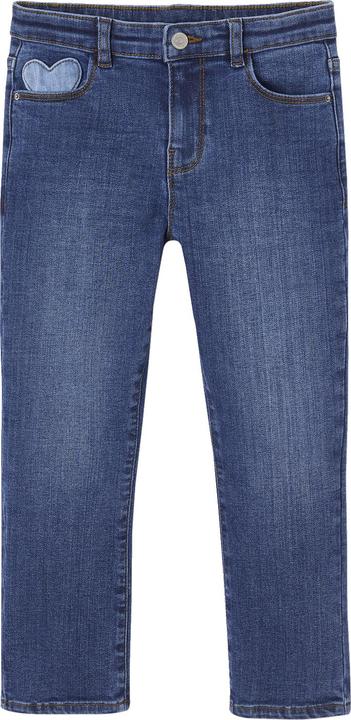 Vertbaudet Mädchen Slim-Jeans, Hüftweite COMFORT