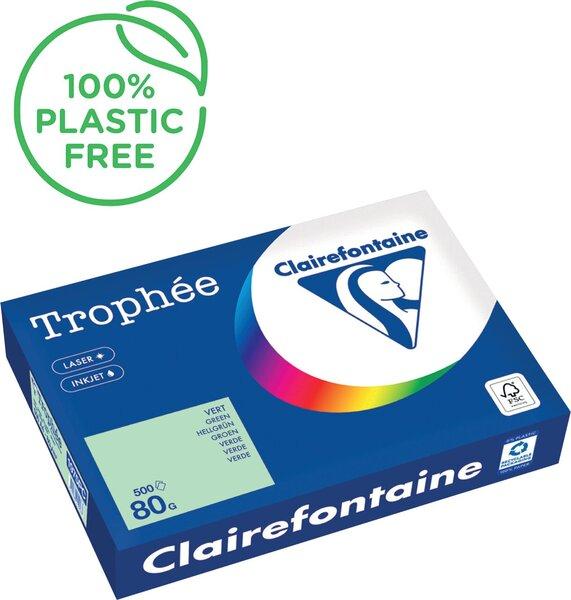 Actual product image Clairefontaine Universal paper Trophée coloured (80 g/m², 500 x, A4)