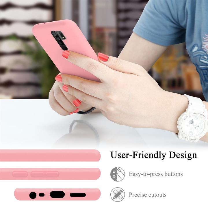 Actual product image Cadorabo TPU Liquid Silicone Case Cover (Xiaomi Redmi 9)