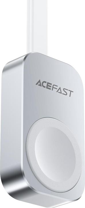 Actual product image Acefast E21 5W Wireless Charger for Apple Watch - Silver (5 W)