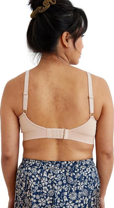 Produktbild Vertbaudet 2er-Pack nahtlose Bustiers für Schwangerschaft und Stillzeit mit Spitze (XL)