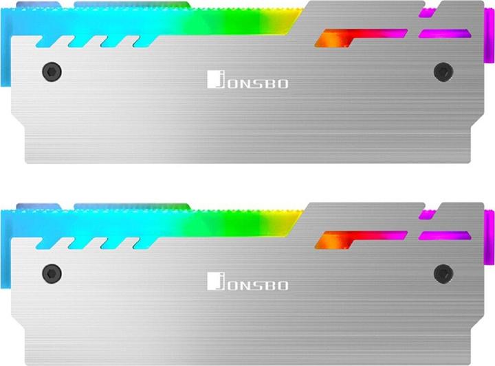 Actual product image Jonsbo NC-3 2x ARGB-RAM cooler