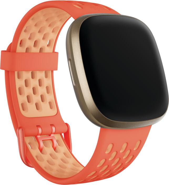 Actual product image Fitbit Versa 3/Sense Sport Bracelet L (Silicone)