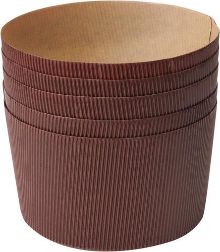 Patisse Moules en papier pour panettone 5 pz ø 16x10.5 cm (16 cm)