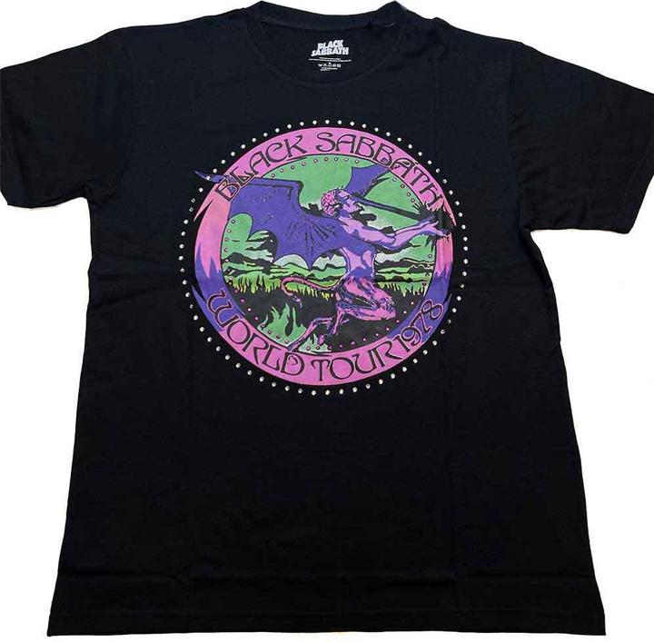Actual product image Black Sabbath Tour 78 Embellished (S)