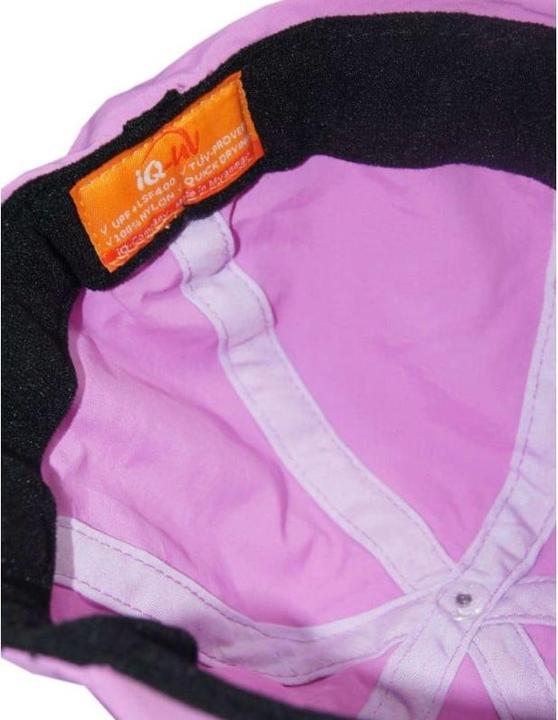 Immagine prodotto IQ-UV Berretto con protezione UV con protezione per il collo per bambini, rosa (1 pz) (Crema solare, SPF 50+)