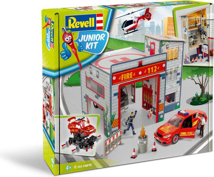 Actual product image Revell Playset Fire Station