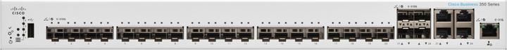 Produktbild Cisco Business 350 Series CBS350-24XS - Switch - L3 - Managed - 20 x 10 Gigabit SFP+ + 4 x combo 10G
