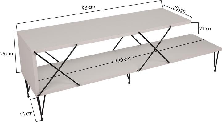 Image du produit Skye Decor Helen (120 x 30 x 40 cm)