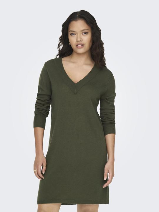 Produktbild JdY V-Ausschnitt Strickkleid (XXL)
