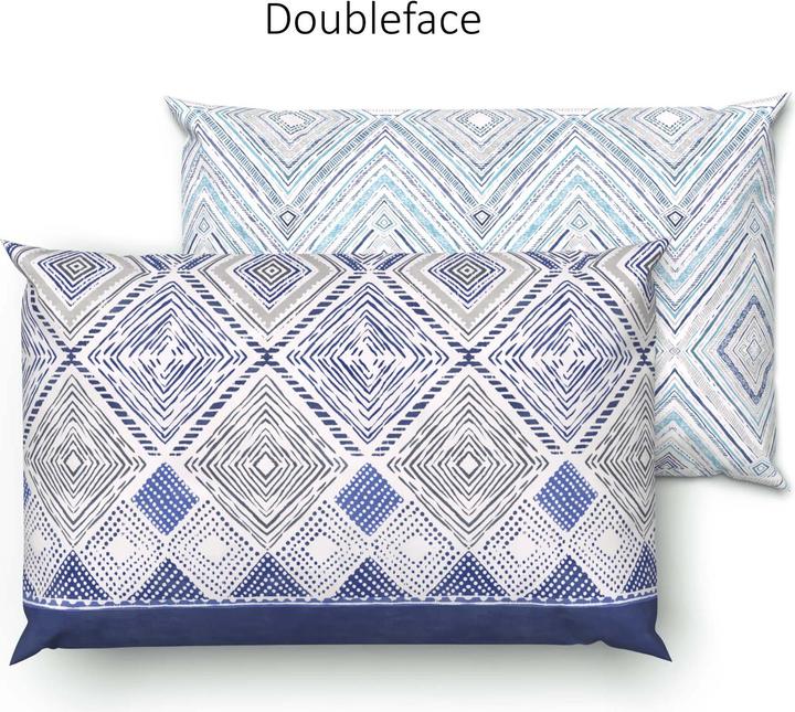 Image du produit Lotus Bettwaren Literie Bambou Lindsey turquoise (Taie d'oreiller, 65 x 100 cm)