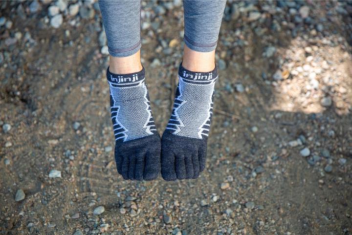 Actual product image Injinji Ultra Run No-Show Wool (S)