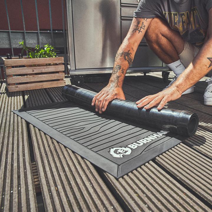Actual product image Burnhard Barbecue mat PVC, floor protection mat