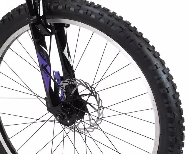 Actual product image ‎Huffy Huffy Extent 24 Inch Bike, Purple (24")