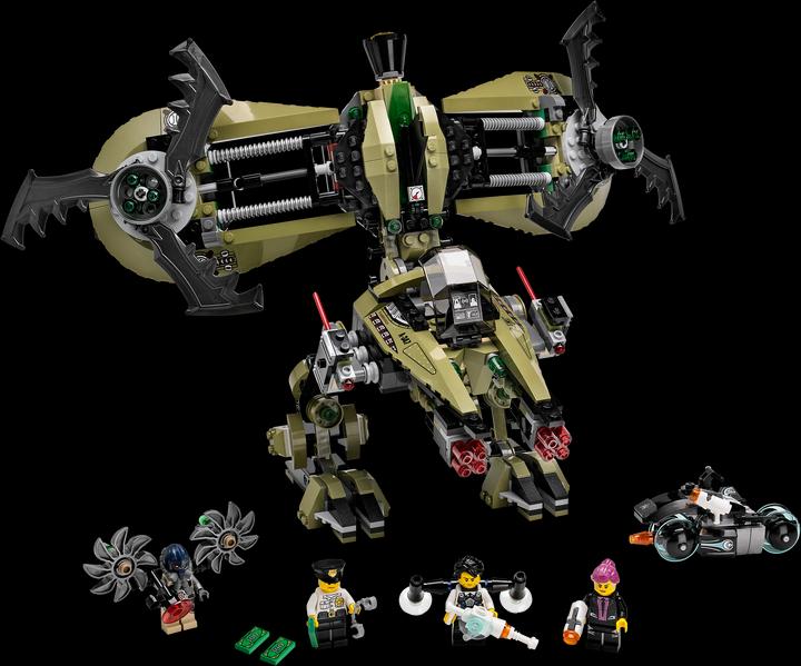 Actual product image LEGO Agents Hurricane Raid (70164)