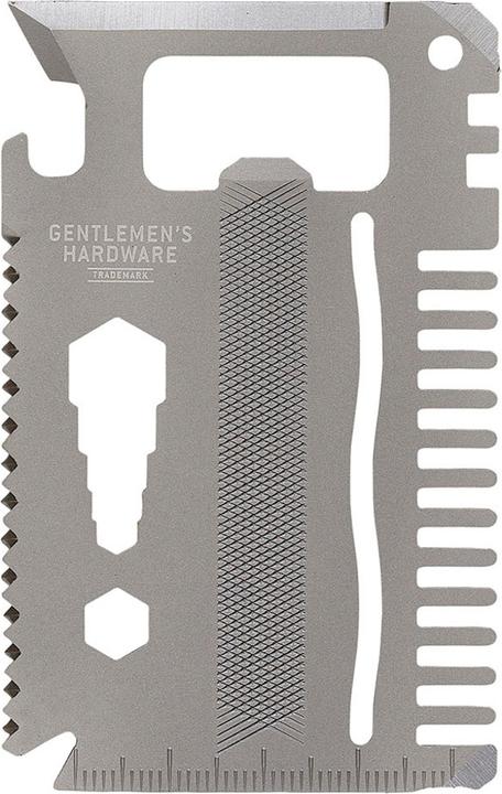 Produktbild Gentlemen's Hardware Credit Card Tool (15 Funktionen)