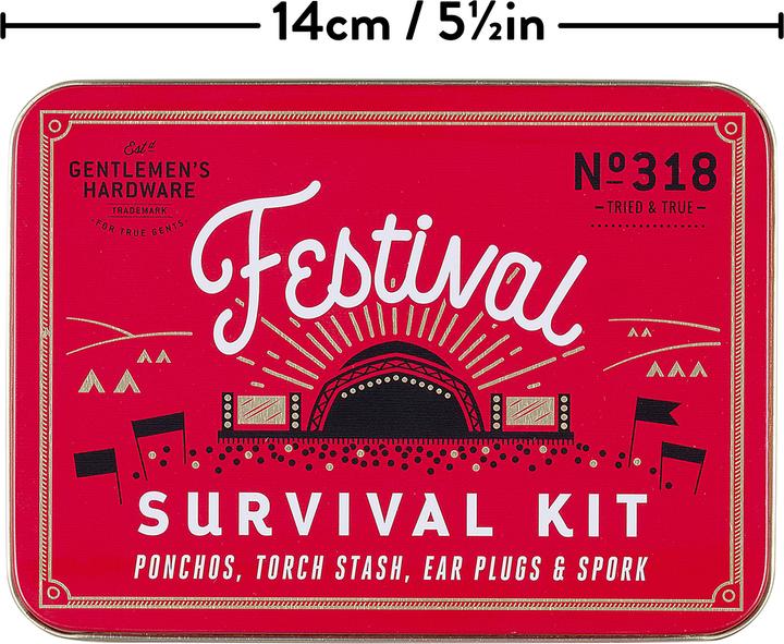 Produktbild Gentlemen's Hardware Festival Survival Kit