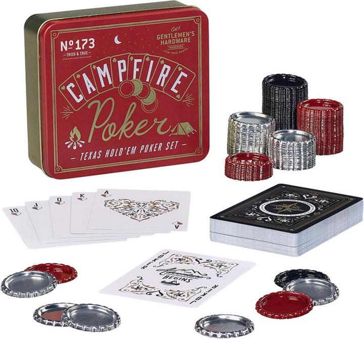 Gentlemen's Hardware Poker da campeggio (Inglese)