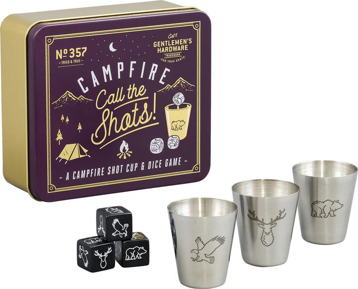 Actual product image Gentlemen's Hardware Campfire Call The Shots Game