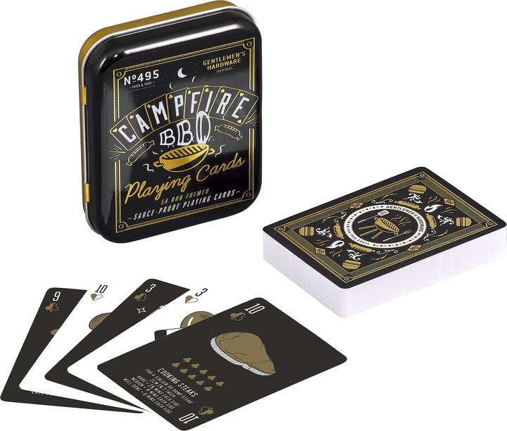 Actual product image Gentlemen's Hardware BBQ Playing Cards (English)