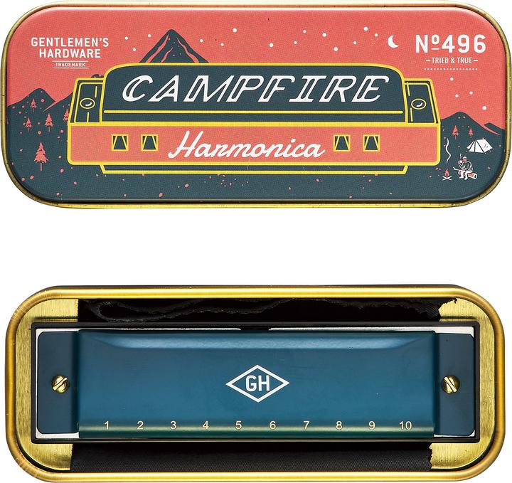 Gentlemen's Hardware Campfire Harmonica (Mundharmonika)