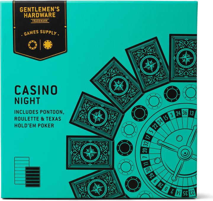 Gentlemen's Hardware Casino Night (German, French, Italian, English, Spanish)