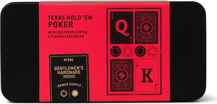 Produktbild Gentlemen's Hardware Poker in a Tin (Deutsch, Spanisch, Französisch, Italienisch, Englisch)