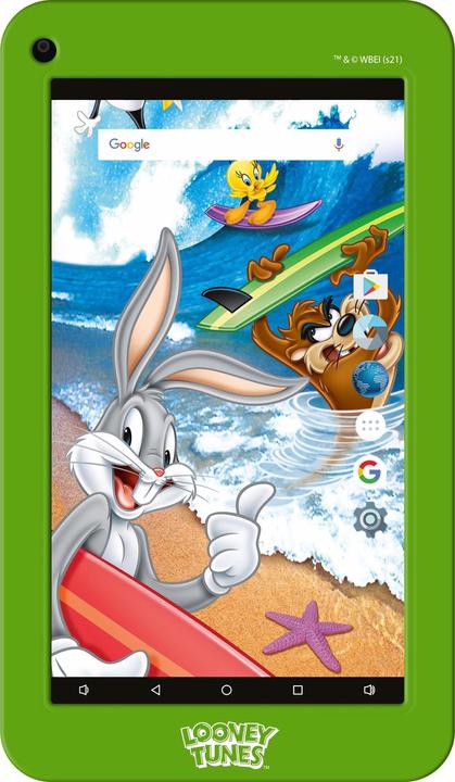 Produktbild Estar Tablet HERO LooneyTunes 7 16 GB (7", 16 GB, Grün, Mehrfarbig)