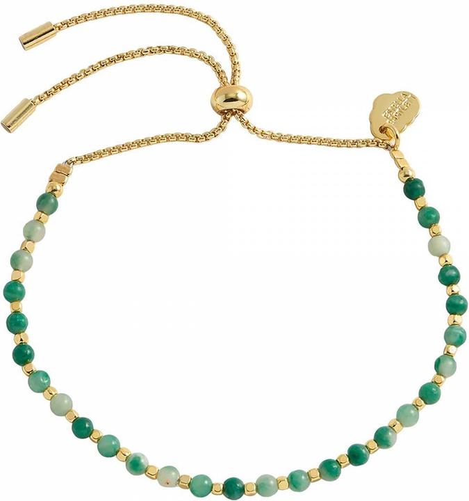 Estella Bartlett Gemstone Armband "Amelia" - Luck Grüner Quartz (20.80 cm, 18k vergoldet, grüner Quartz)